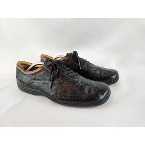 Cole Haan Brody Black Oxford Leather Sneaker Shoes Casual Grand Men's sz 11.5 M